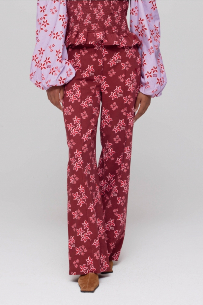 HOLLY PA AW25C101 1253 Pink Star - Wine Berry